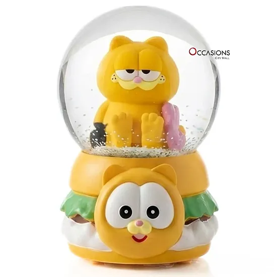 Garfield Snow Globe (H:9.5cm) - With Light