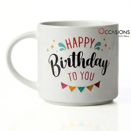 Birthday Classic Flags Mug