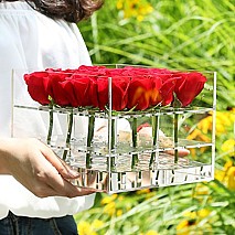 Acrylic Roses Box - 16 rose
