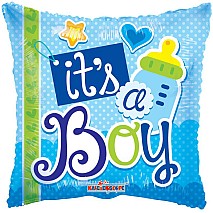 Baby Boy Bottle Balloon - 46cm