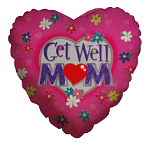 Get Well  Soon Mom Balloon - 46cm