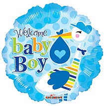 Baby Boy Seagull Balloon - 46cm