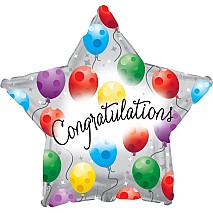 Congratulations Twinkling N Balloon