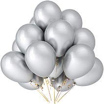 Silver Balloons- 12