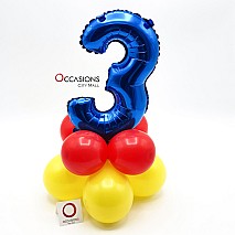 Number Balloon arrangement 