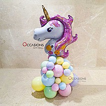 Unicorn  Balloons Arrangement