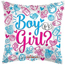 Square Boy Or Girl? Balloon