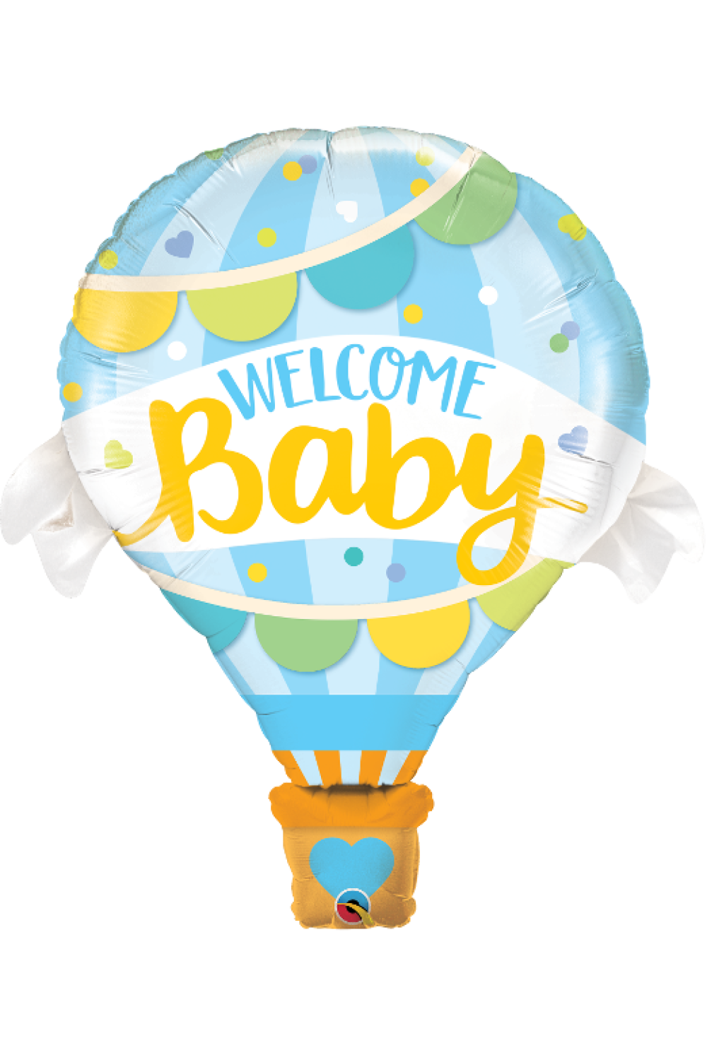 Welcome Baby Blue Balloon Foil Balloon (Jumbo)