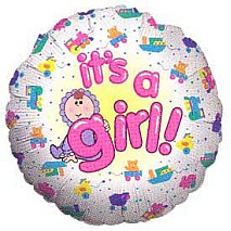 It's a Girl Balloon