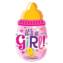 Baby Girl Bottle balloon