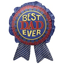 Best Dad Ever Badge Balloon