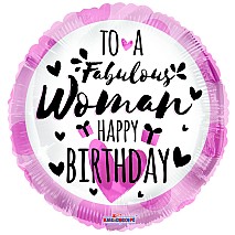 To a Fabulous Woman Balloon