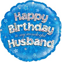 Happy Birthday Husband Balloon