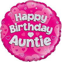 Happy Birthday Auntie Balloon