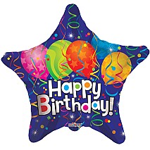 Star Birthday Festive Balloon