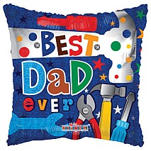 Best Dad Ever Tools Balloon