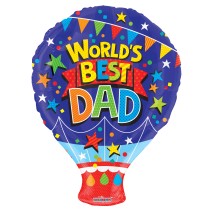 World's Best Dad Shape Balloon