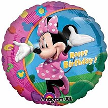 Minnie Mouse Birthday Balloon