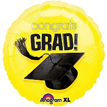 Congrats Grad - yellow