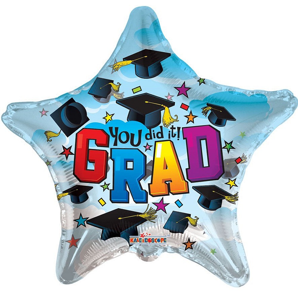 You Did It Grad Clear Balloon