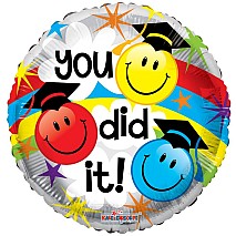 You Did It Smilies Balloon