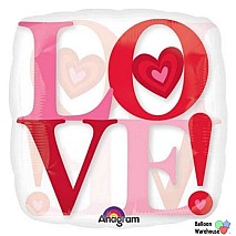 LOVE Square Balloon
