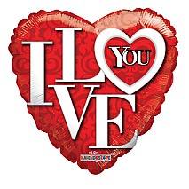 Simply I Love You Balloon