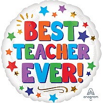 Best Teacher Ever Balloon