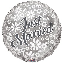 Just Married Balloon