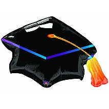 Black Graduation Cap - 79cm