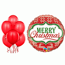 Merry Christmas Balloon Bundle