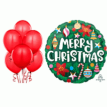 Christmas Ornaments Balloon Bundle