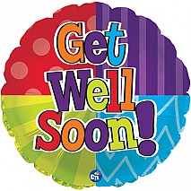 Get Well  Soon Balloon - 46cm