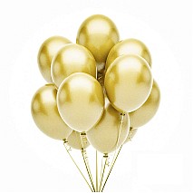 Gold Balloons- 12