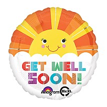 Get Well Balloon  - 46cm