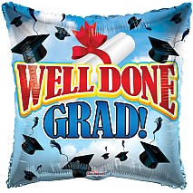 Well Done Grad balloon