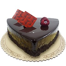 Chocolate Raspberry Cake   - ChezHilda