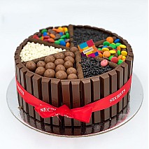 Multi Barrel KitKat Cake by Secrets