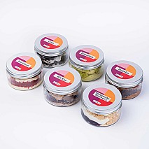 6 Mix Jars Cake  by Secrets