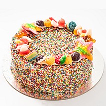 Rainbow Sprinkle Cake by Secrets