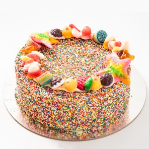 Rainbow Sprinkle Cake by Secrets