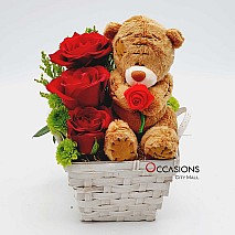Roses & Teddy 