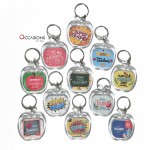 Super Teacher Burst Keychain