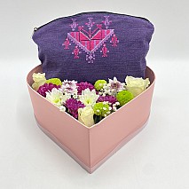 Embroidery Bag and Flowers Bundle from Khoyoot	
