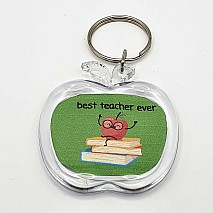 Best Teacher Ever Keychain