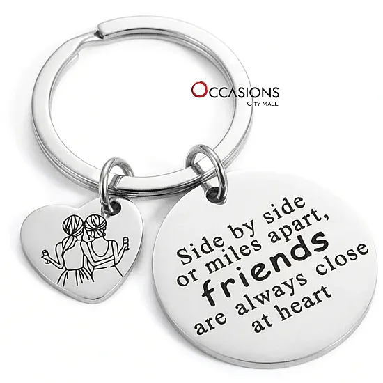 Close at heart , Friends Keychain