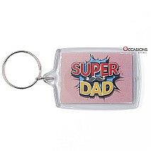 Super Mustache Dad Keychain 2