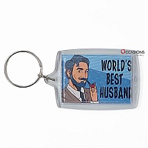 World's Best Husband Key Chain