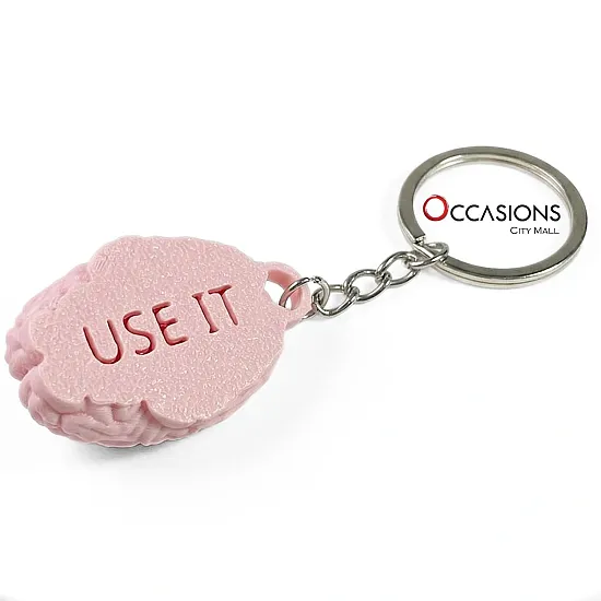 Use Your Brain Keychain