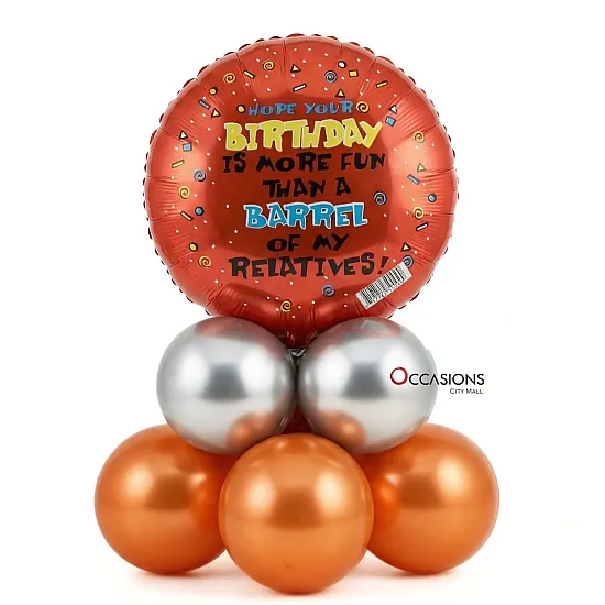 Clown Party Balloons Centerpiece